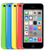 iPhone 5c in verschiedenen Farben